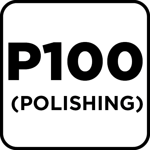 GRAPHITE Sanding papers with Velcro 93 x 185 mm, P100, 5 pieces 8