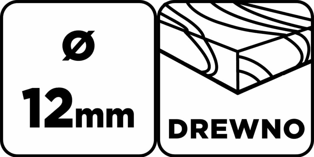 GRAPHITE Wood drill extended 12 x 250 mm - ideal for workshop 3