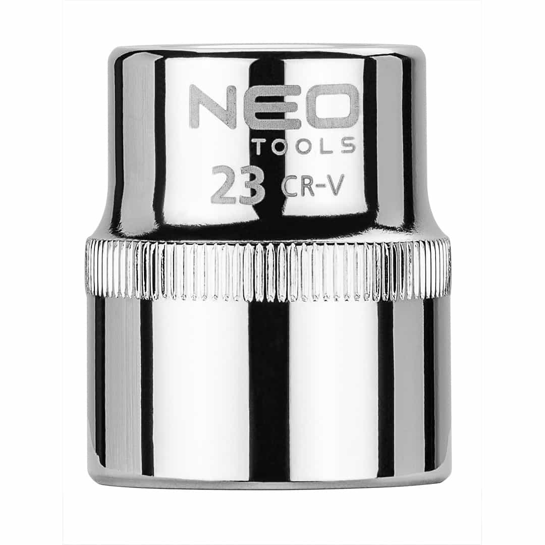 NEO Hex socket 1/2" 23 mm Superlock - reliable workshop tool 2