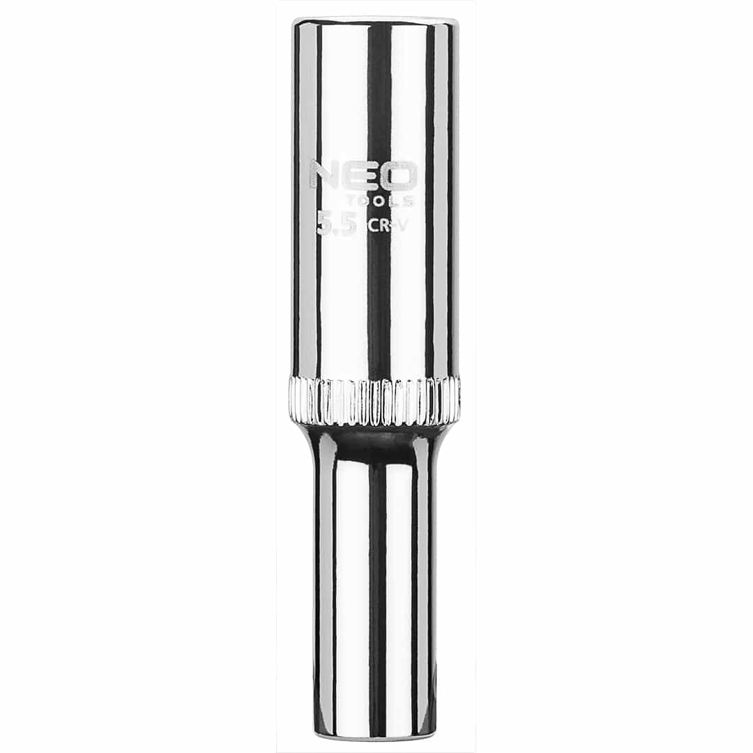 NEO Hex socket long 1/4" 5.5 mm Superlock 8