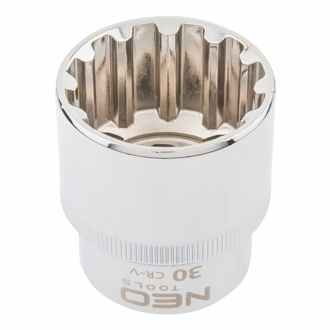 Nasadka Spline 1/2 cala 30 mm stal chromowo-wanadowa 7