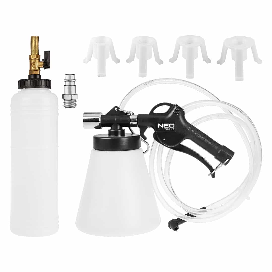NEO TOOLS Brake fluid exchange and bleeding kit 9