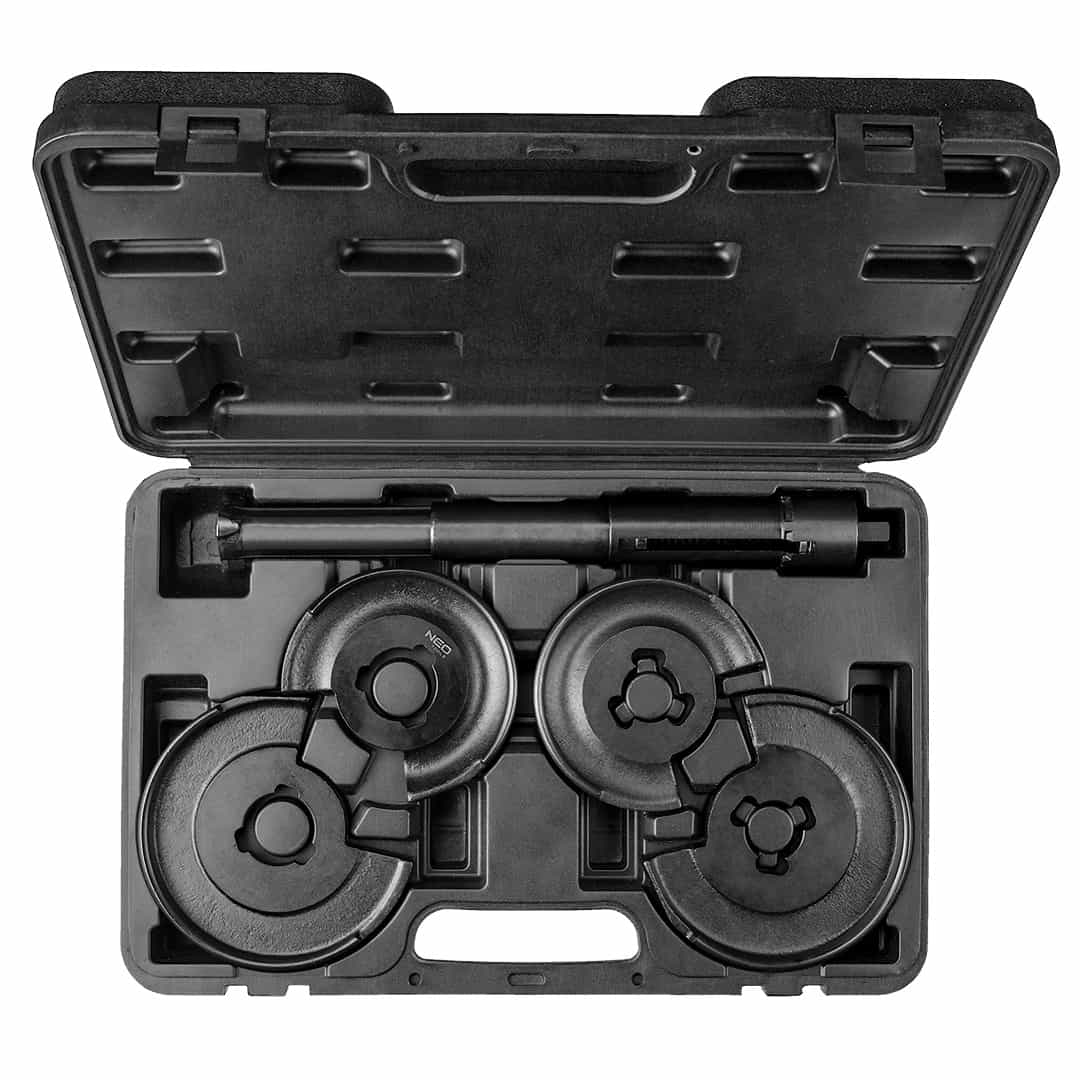 Topex Telescopic spring compressor - reliable set in case 10