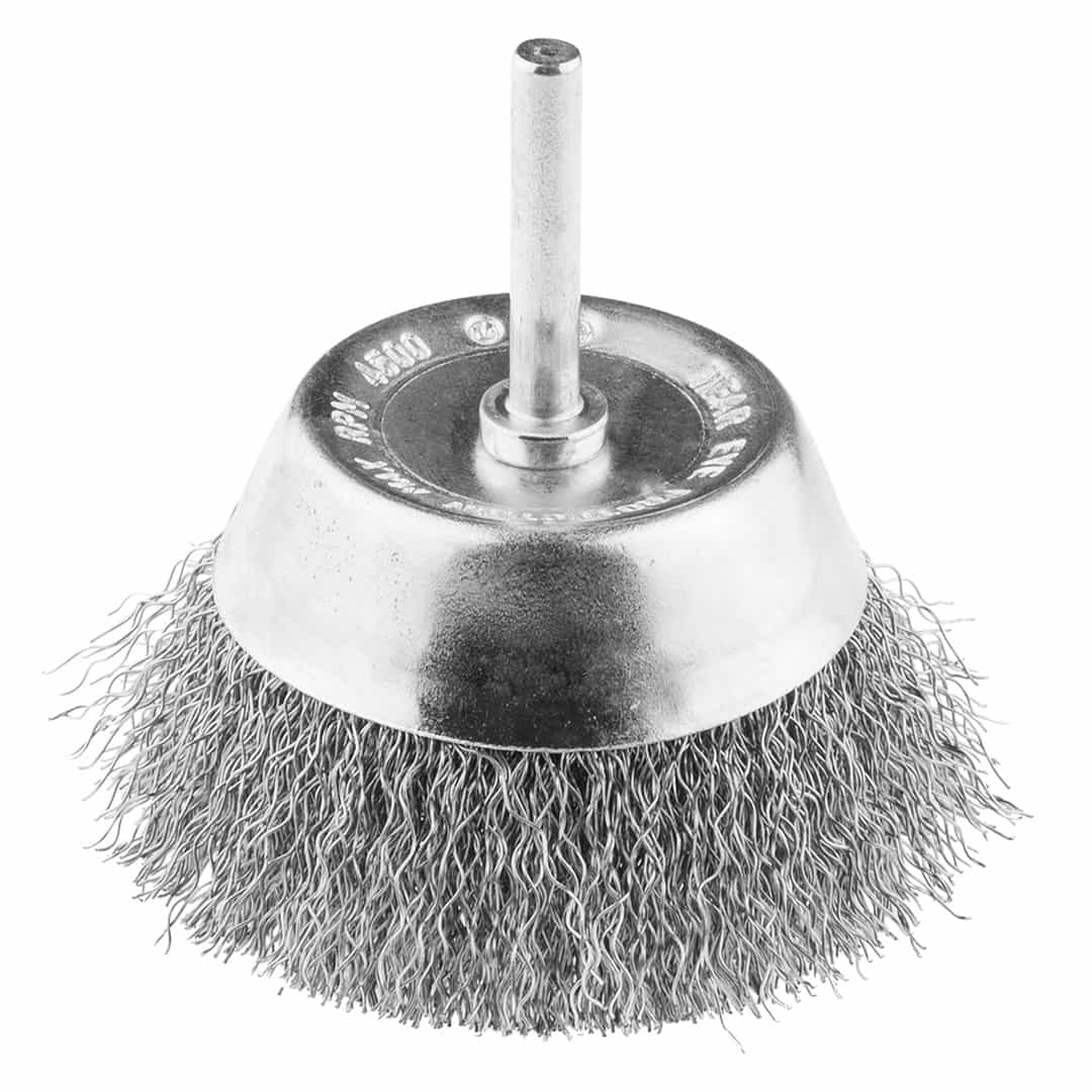 NEO TOOLS Wire brush end 50 mm INOX - ideal for metal cleaning 2