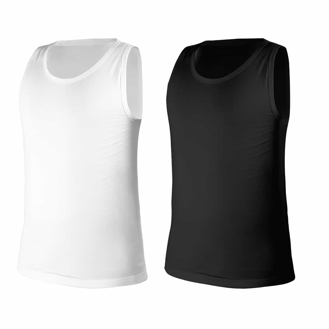 NEO TOOLS Undershirt 2-pack - white and black, size L 10
