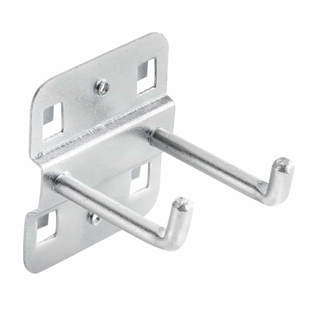 NEO Double hook steel 40 mm - 3 pieces ideal for the workshop 3