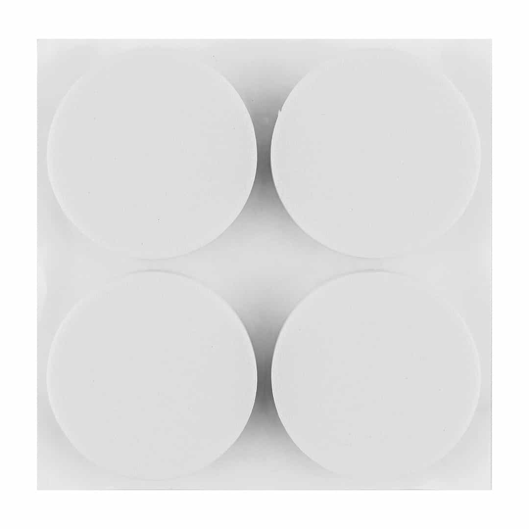 NEO TOOLS Silicone Pads Self-Adhesive - 40mm, 4 Pieces for Protecting Your Surfaces 2
