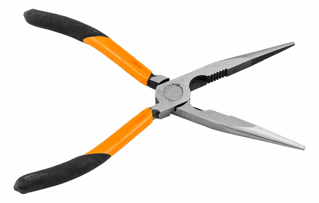 NEO TOOLS Long nose pliers straight 200 mm for precise work 8