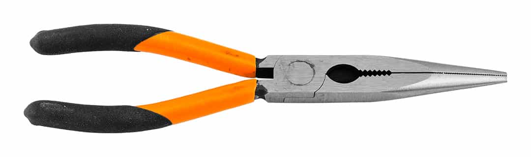 NEO TOOLS Long nose pliers straight 200 mm for precise work 9