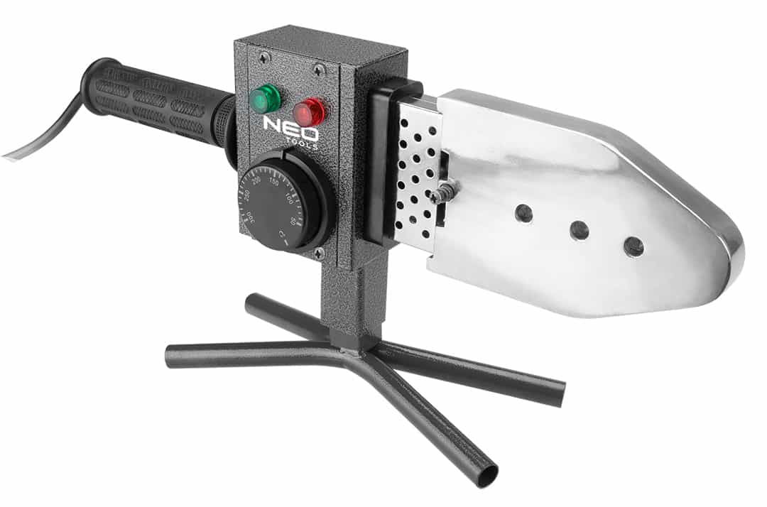 NEO Plastic pipe welding machine 800W, 4 sleeves - reliable tool 6