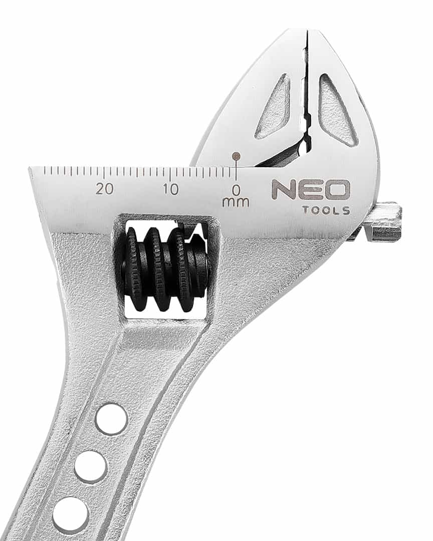 NEO Adjustable wrench 200 mm - reliable in every workshop 10