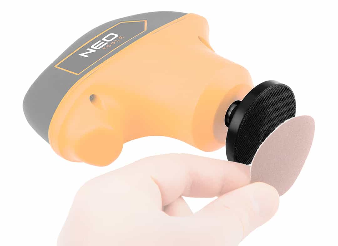 NEO TOOLS Mini Polisher Accessory Set - 3 pieces for a perfect finish 8