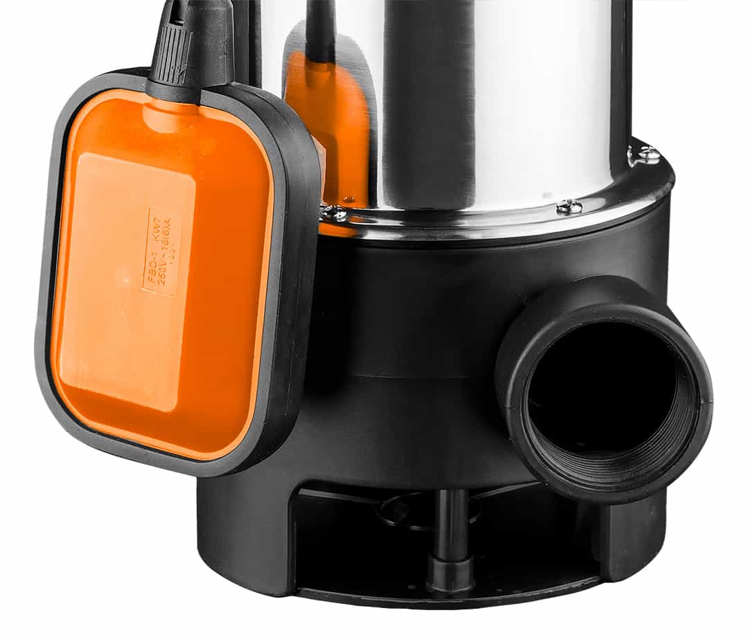 NEO TOOLS Submersible pump 900W for dirty water - quick water removal 8