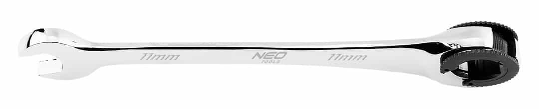 NEO TOOLS Open end ratchet wrench 11 mm 5