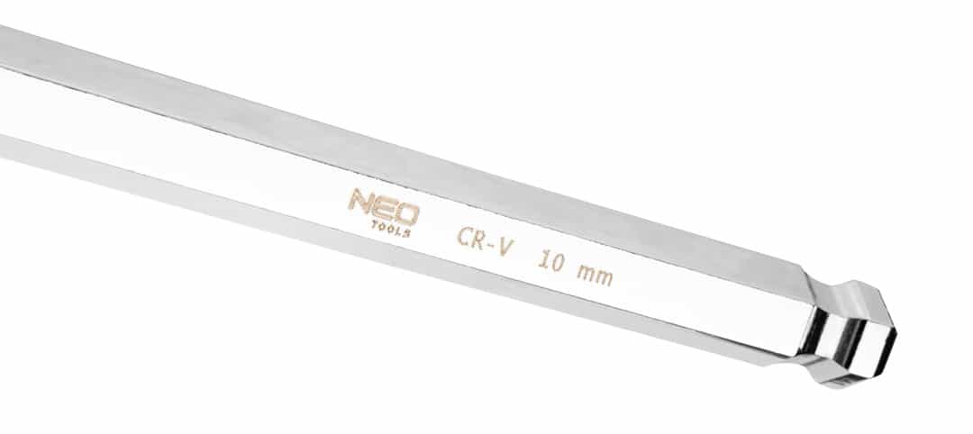 NEO Hexagon socket ball end wrench set 9 pcs - reliable tool in every workshop 6