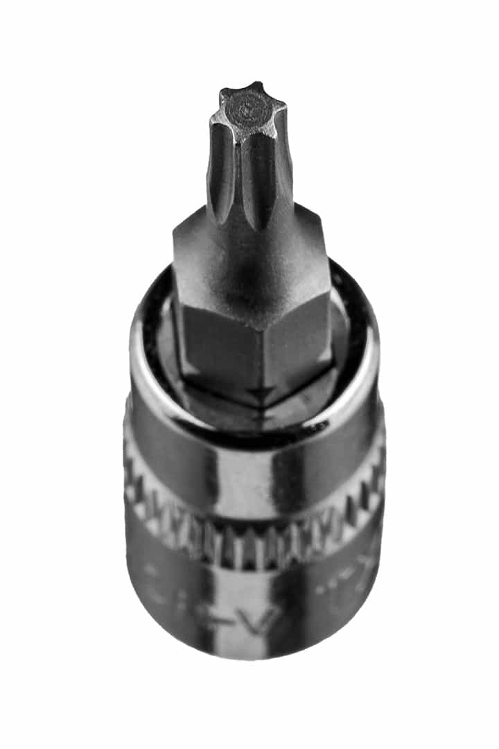 NEO TOOLS Torx TX15 bit on 1/4 inch socket short 37 mm 5