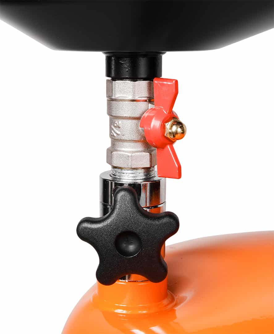 NEO TOOLS Mobile oil drainer gravity 70 liters 9