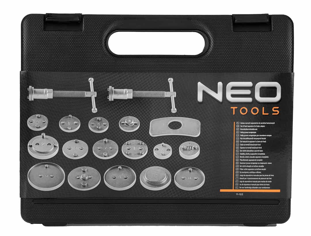 NEO Manual set of brake caliper separators 12 pieces - reliable in every workshop 8