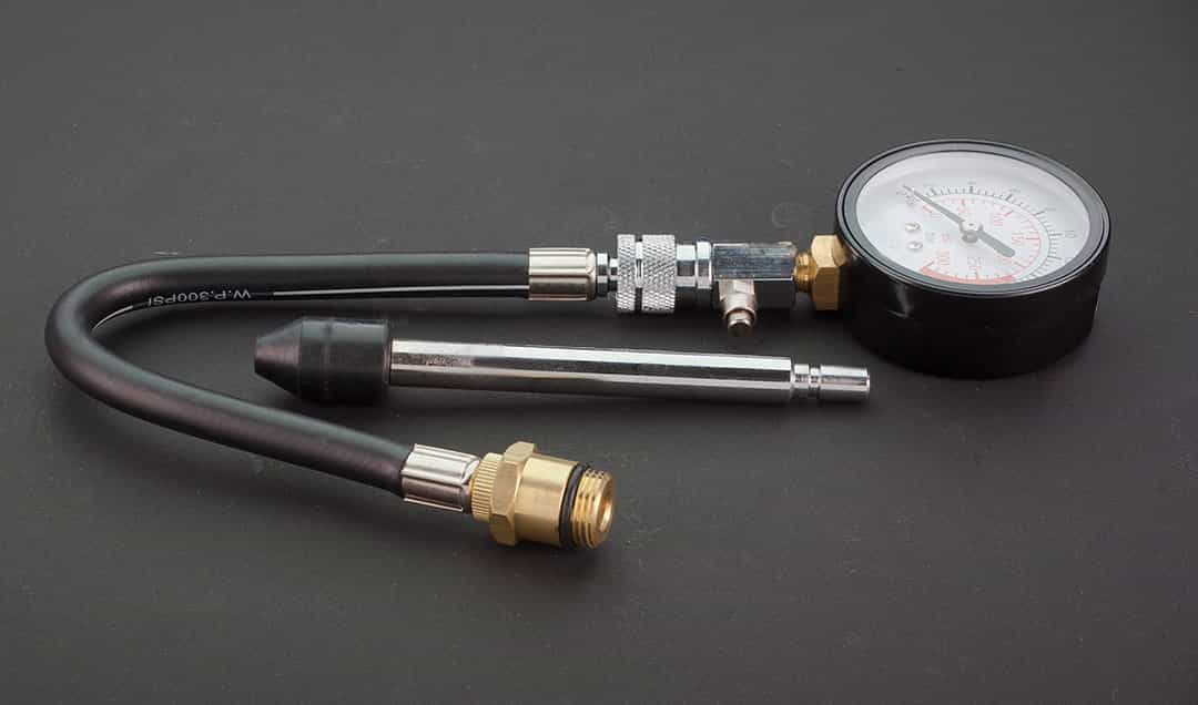 NEO Compression pressure gauge with adapters - precise engine diagnostics 5
