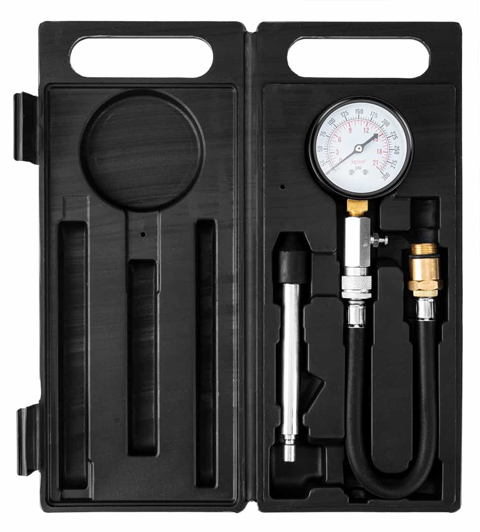 NEO Compression pressure gauge with adapters - precise engine diagnostics 8