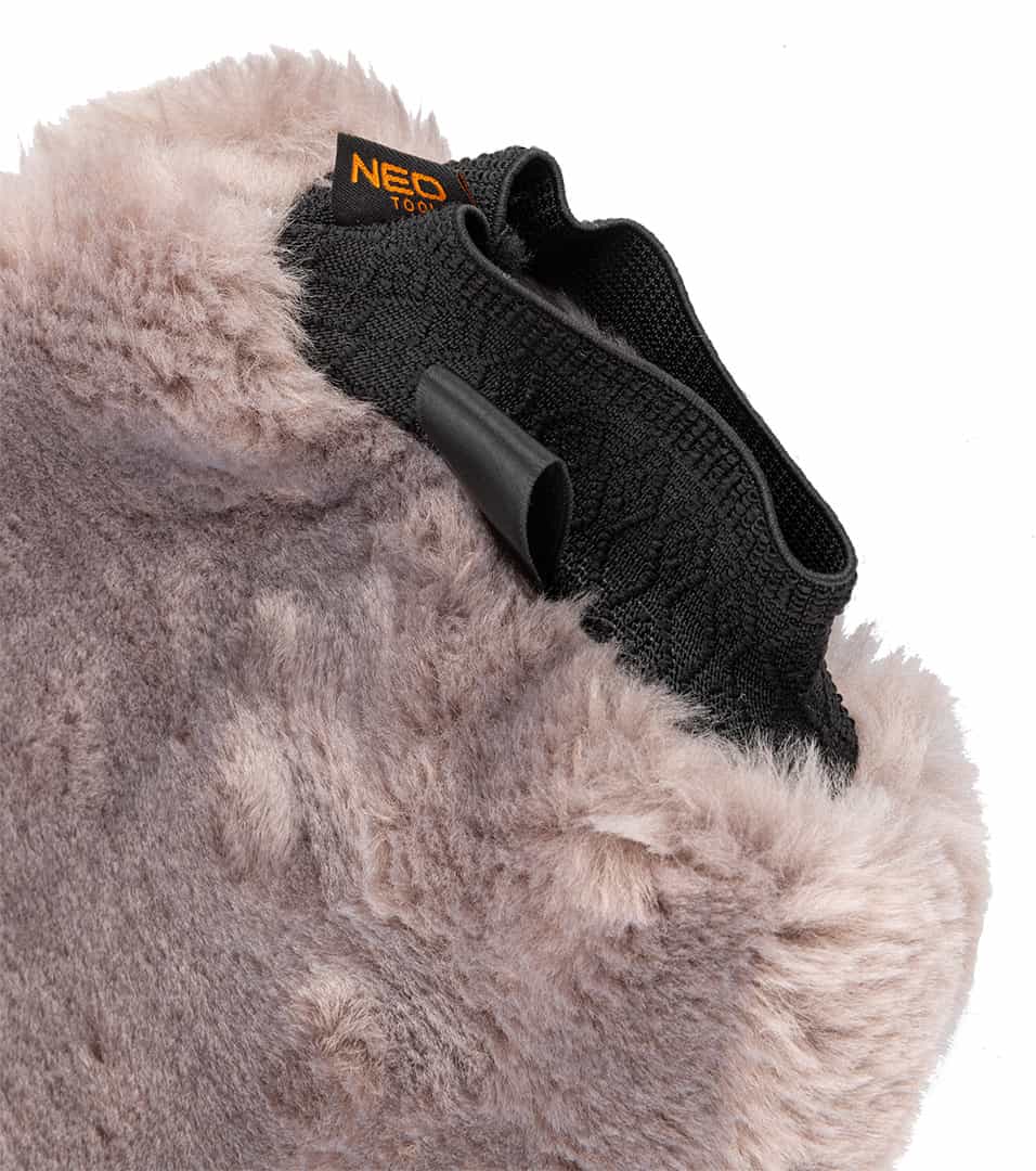 NEO TOOLS Delicate car wash mitt - microfiber 28x20 cm 3