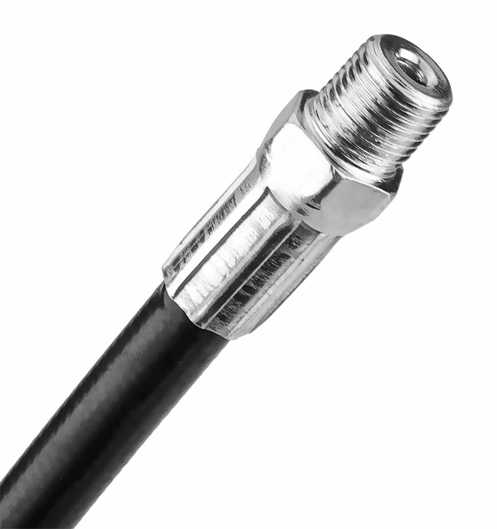 NEO TOOLS Grease gun hose with 4-jaw nozzle - precise lubrication 3