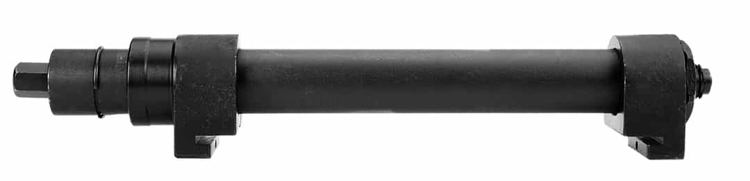 Spring compressor set with interchangeable heads - essential in every workshop 8