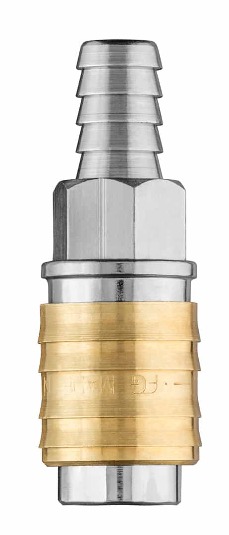 NEO Quick coupling for compressor with 12 mm hose outlet - reliable connection 6