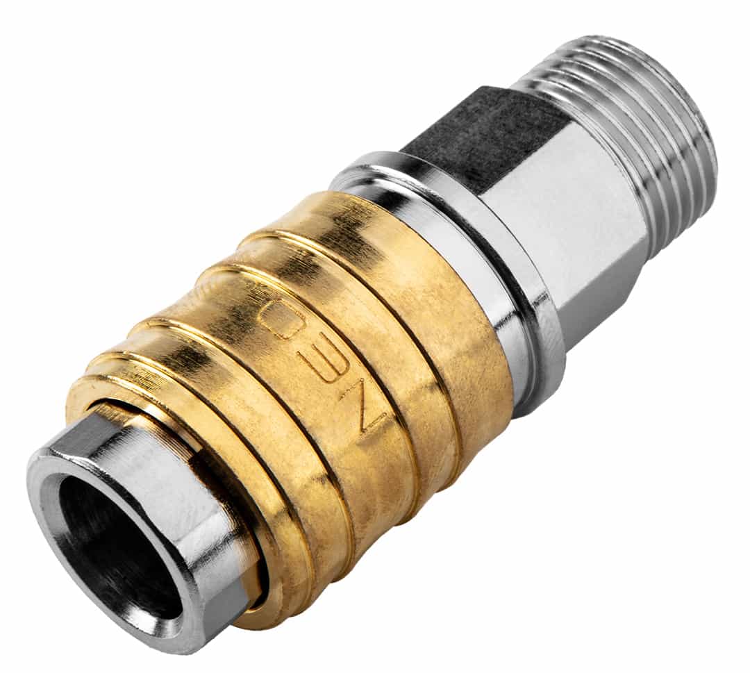 NEO Quick coupling for compressor with 3/8" external thread - reliable connection 10