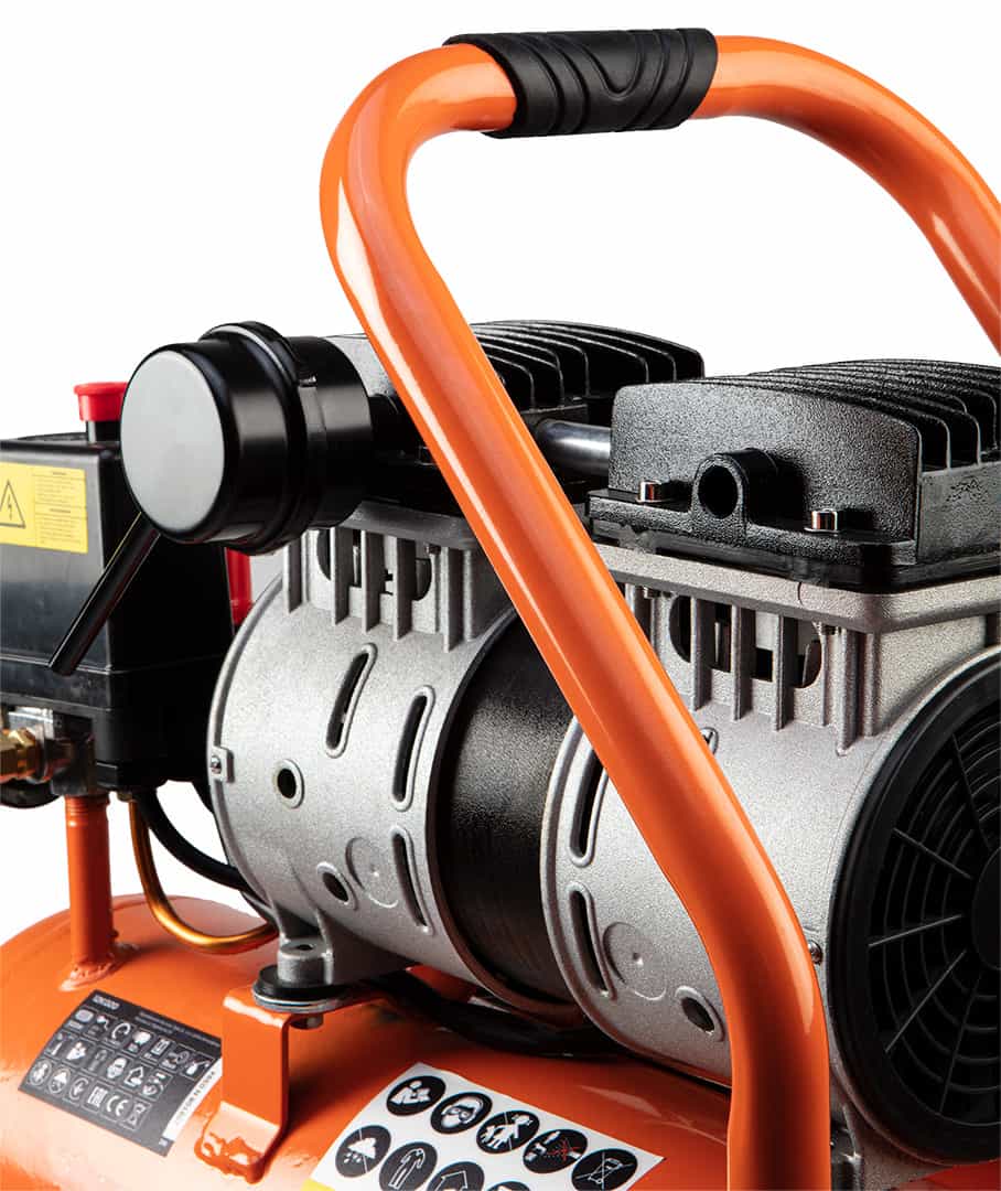 Oil-free compressor 12 l - clean air in hygienic conditions 9