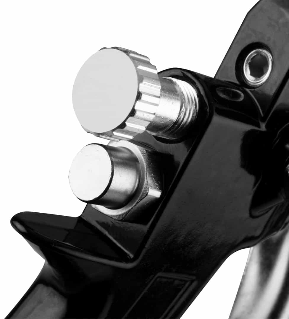 Paint spray gun - ideal for precise painting with 1.0 L bottom tank 9