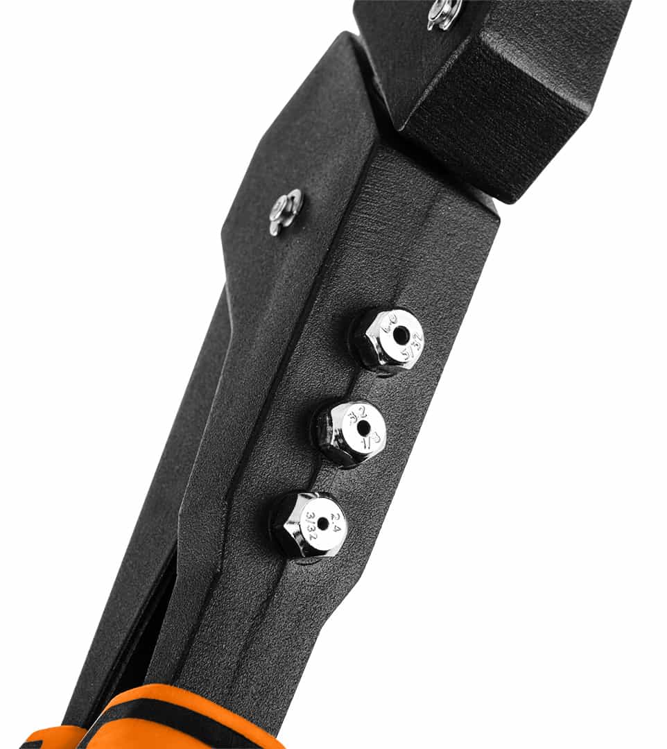 NEO TOOLS Multi-position riveter - reliable tool for steel and aluminum rivets 7