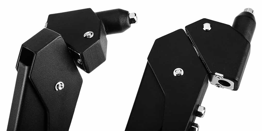 NEO TOOLS Multi-position riveter - reliable tool for steel and aluminum rivets 8