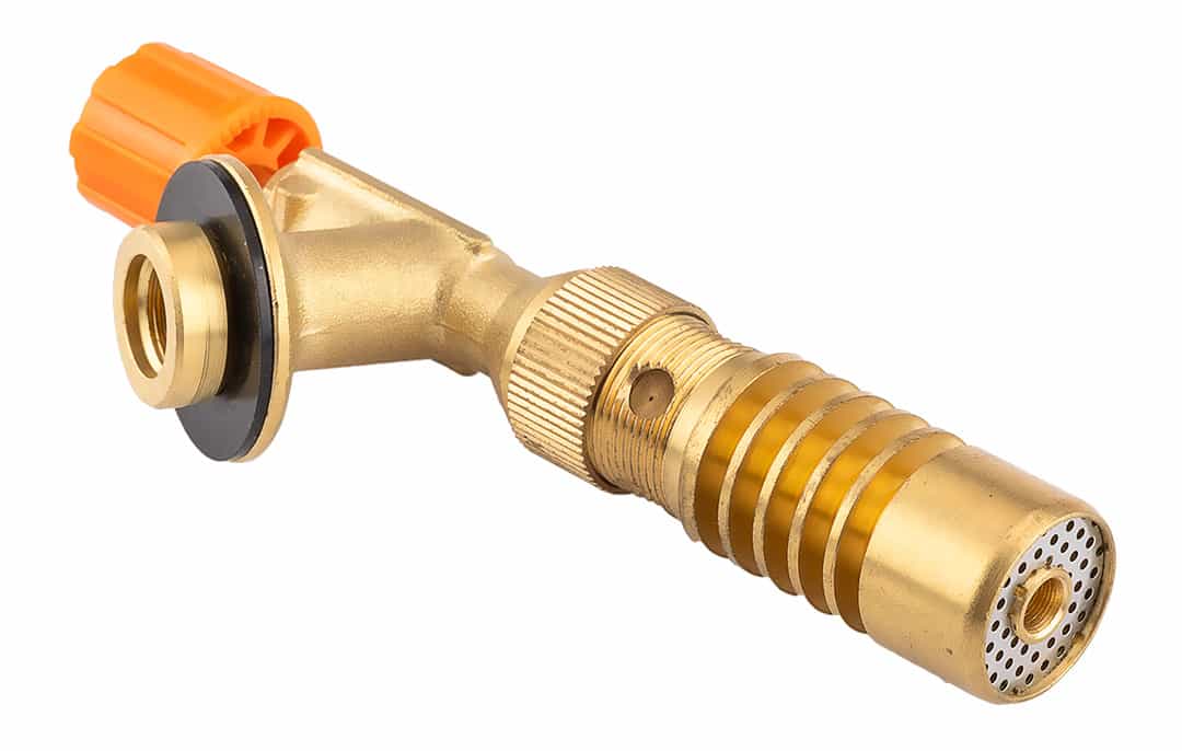 NEO TOOLS Gas burner with brass ring - precise flame adjustment 8