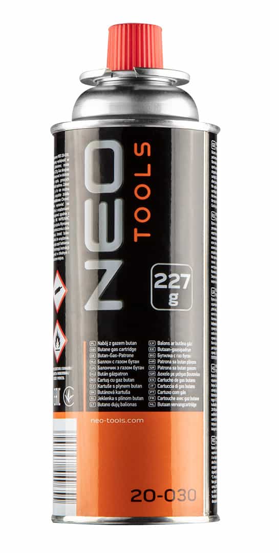NEO Gas burner screw-on with butane cartridge 227 g - ideal for the workshop 10