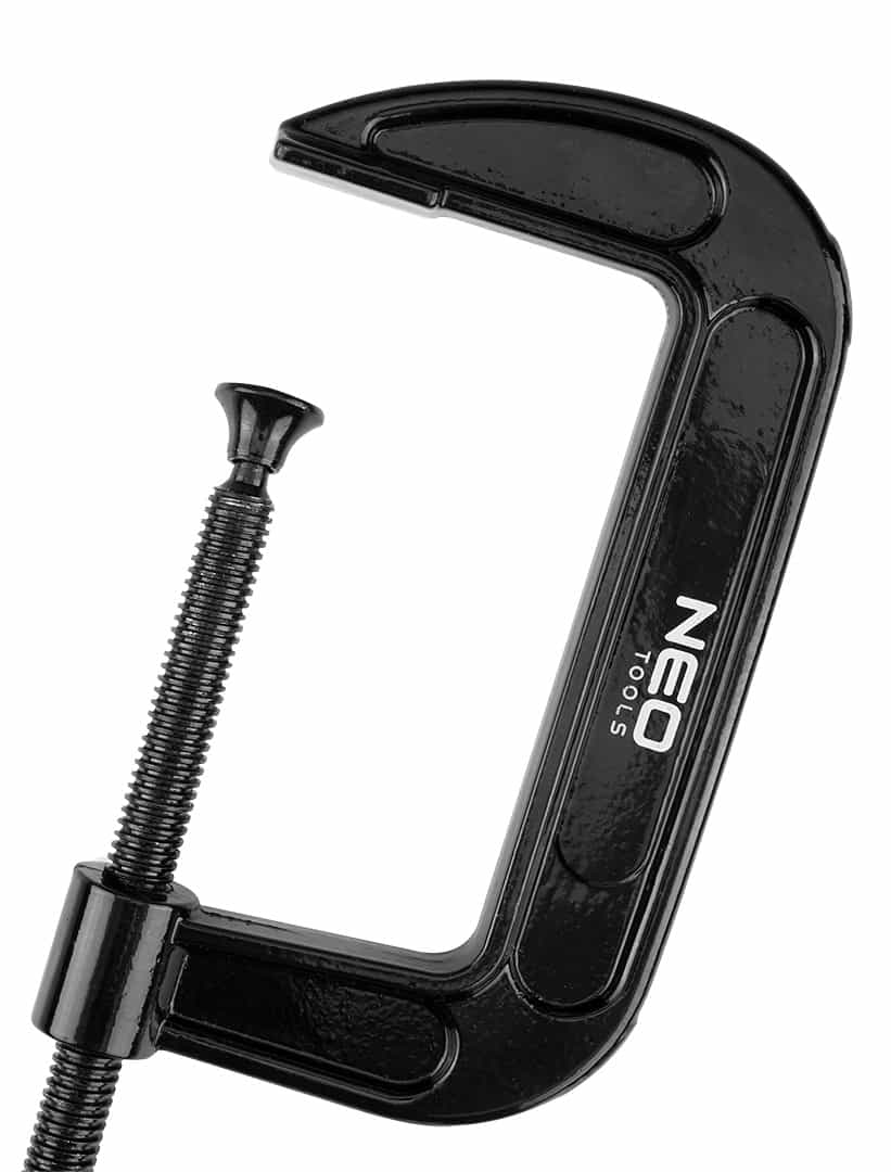 NEO TOOLS Woodworking screw clamp type C (G) 125 mm cast iron 7