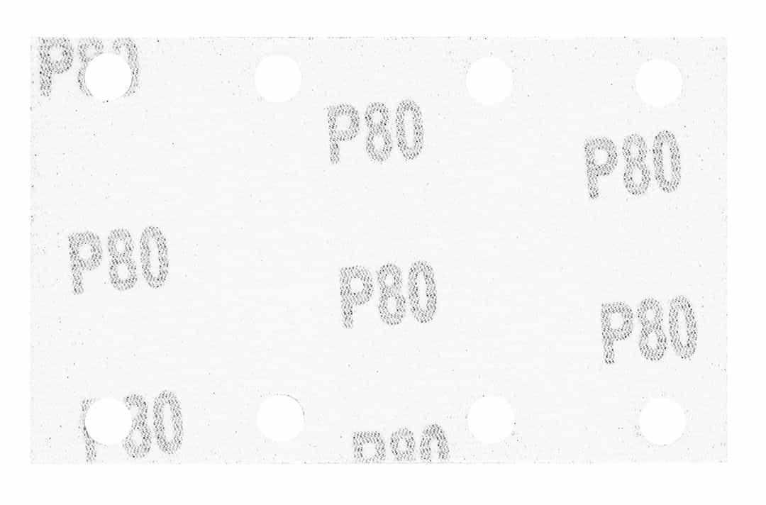 NEO TOOLS Rectangular Sandpaper 130 x 80 mm P80 - 5 pieces 7
