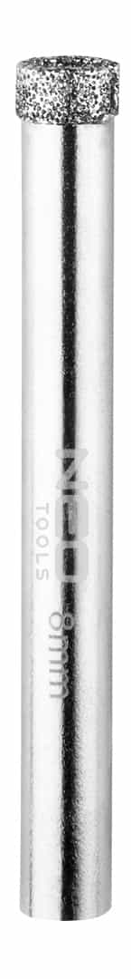 NEO TOOLS Diamond drill bits with guide 5-12 mm, set of 6 pcs - Precise drilling 5