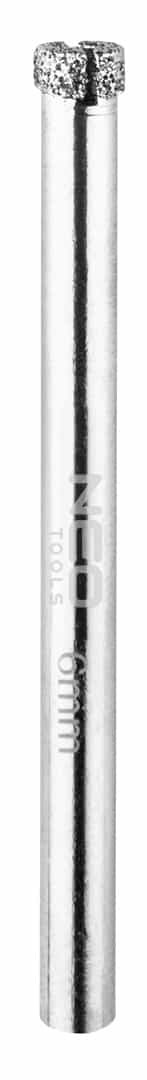 NEO TOOLS Diamond drill bits with guide 5-12 mm, set of 6 pcs - Precise drilling 6