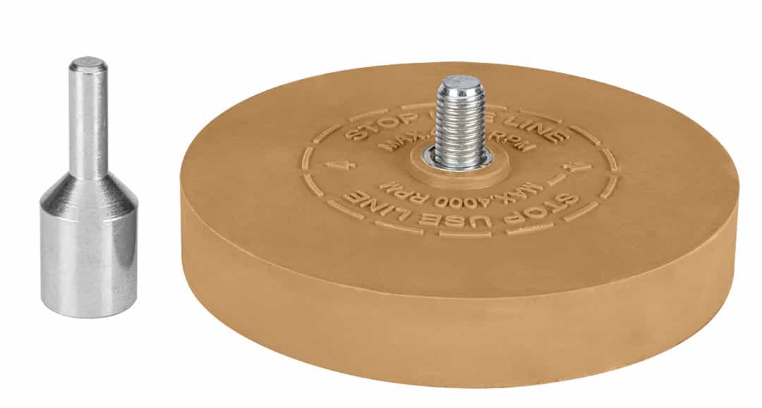 Glue removal disc 88 mm - effective tool for special tasks 8