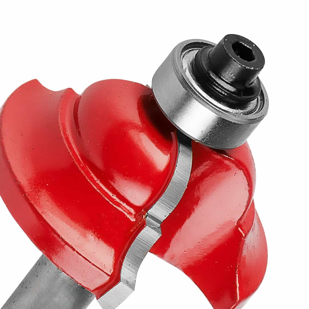 NEO TOOLS Shaping cutter with bearing, decorative, TCT, 39.3 x 15.9 mm, shank 8 mm 5