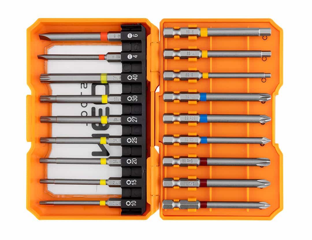 NEO TOOLS Bit set 18 pieces - reliable helper in every workshop 3