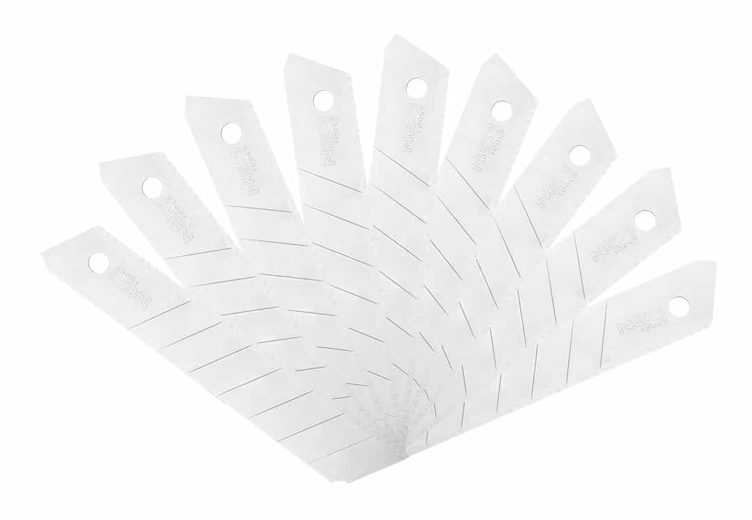 NEO TOOLS Snap-off blades 18 mm - 10 pieces in display 4