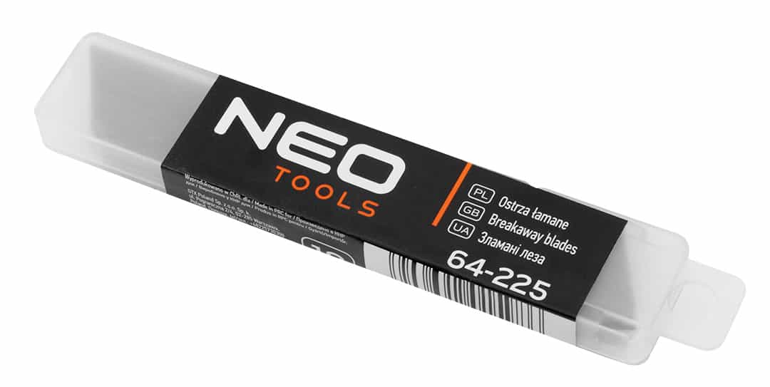 NEO TOOLS Snap-off blades 18 mm - 10 pieces in display 5