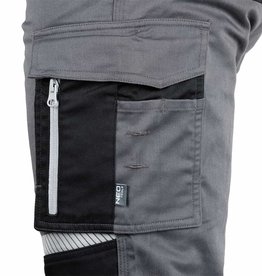 NEO TOOLS Mix&Match work trousers grey-black XS 9