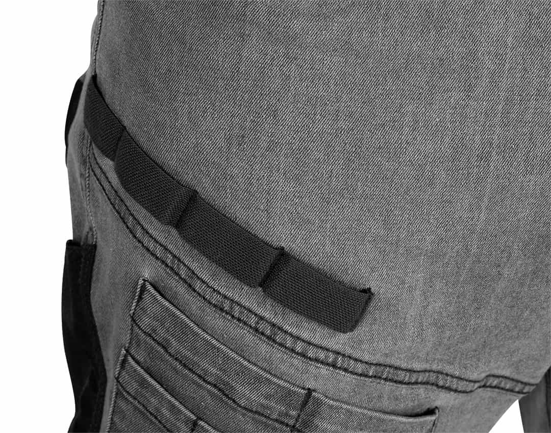 NEO TOOLS DENIM work trousers grey L - durable and comfortable 8