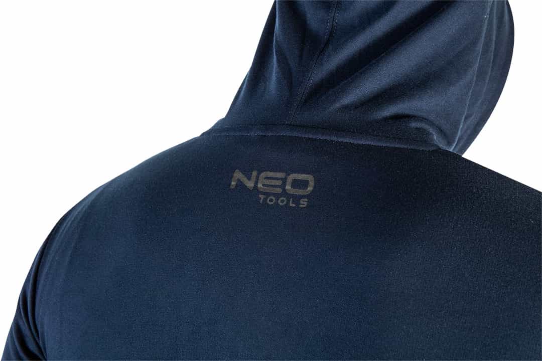NEO TOOLS COMFORT Zip-Up Hoodie navy blue size S 7
