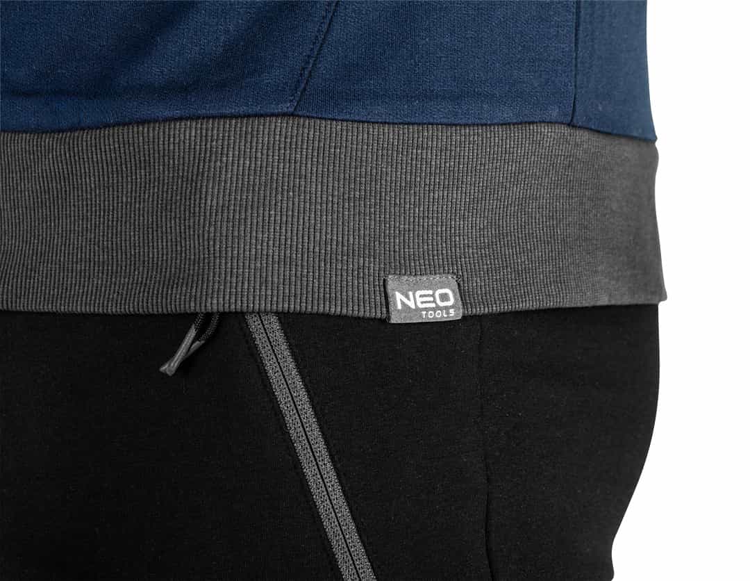 NEO TOOLS COMFORT Zip-Up Hoodie navy blue size S 10