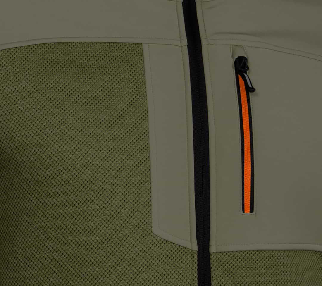 Softshell jacket OUTDOOR green size M 7