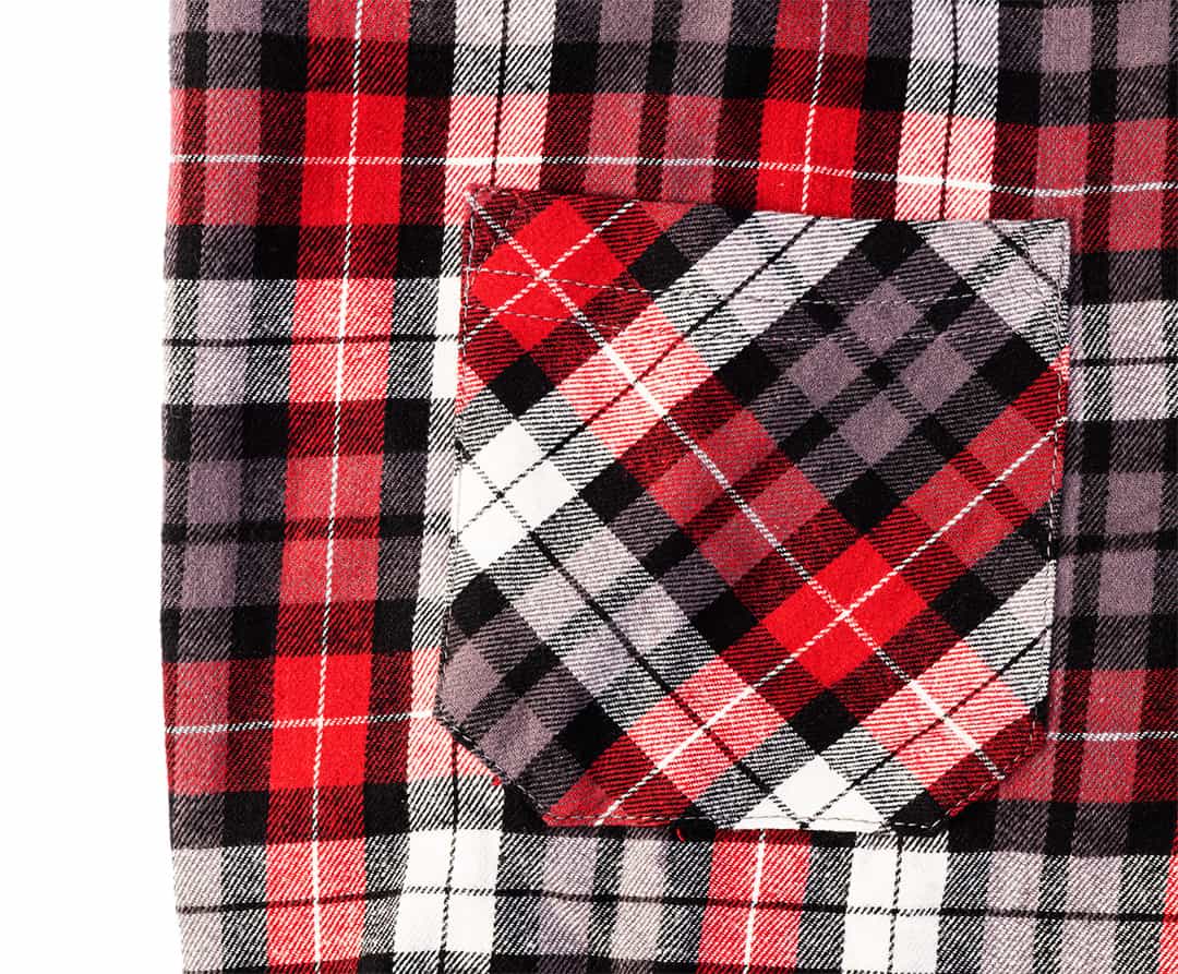 NEO Flannel shirt checkered red-black-white size L 9
